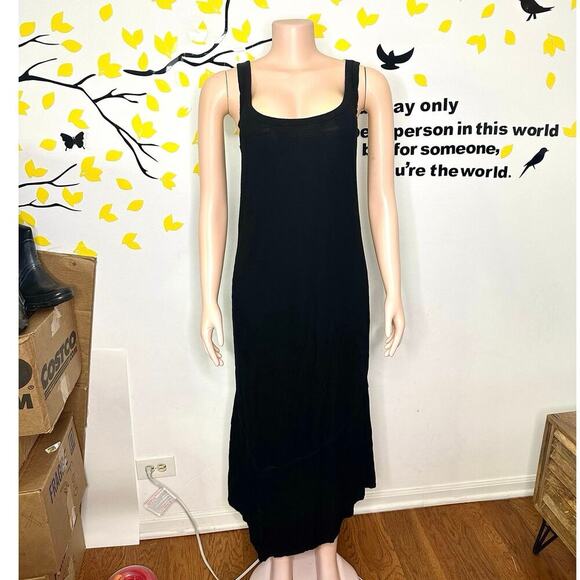 Newport News Women’s Black Long Tank Dress ON-HD Size XL - Picture 4 of 12